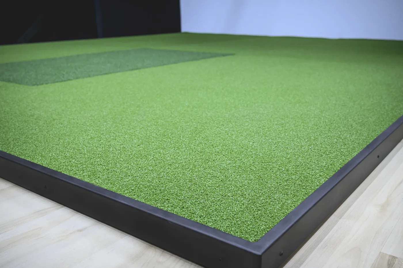 Golf hitting mat for home practice