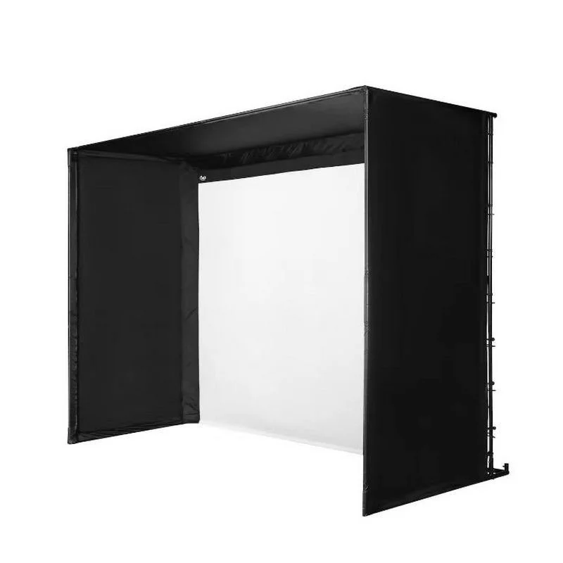 SimSpace compact golf simulator enclosure